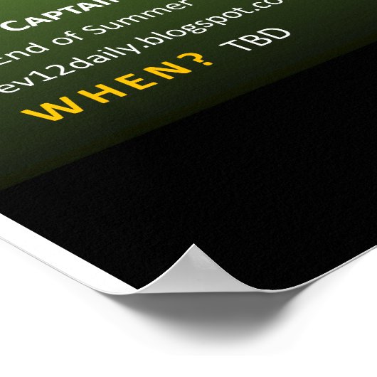 Vorvergewaltigungsfeuer Poster (Ecke)