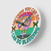 Vorwahl Runde Wanduhr (Winkel)