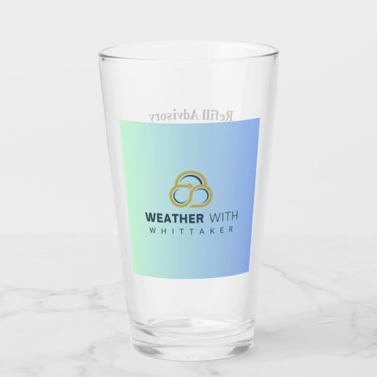 Vorwarnung des Glascups Glas (Rückseite)