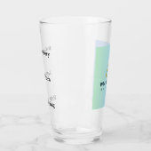 Vorwarnung des Glascups Glas (Links)