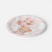 Vorwarteplatte Pappteller (Schrägansicht)