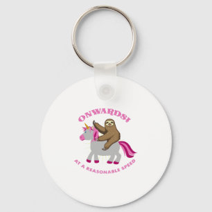 Vorwärts an einem angemessenen schlüsselanhänger