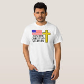 Vorwärts christliche Soldaten T-Shirt (Vorne ganz)
