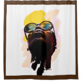 Vorwärts - Duschvorhang (Vorderseite)