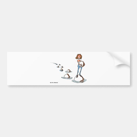 Vorwärts gehen autoaufkleber (Vorne)