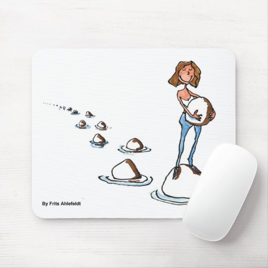 Vorwärts gehen mousepad (Mit Mouse)