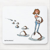 Vorwärts gehen mousepad (Vorne)