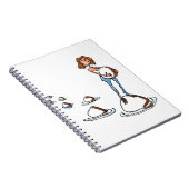 Vorwärts gehen notizblock (Rechte Seite)