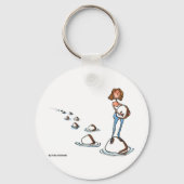 Vorwärts gehen schlüsselanhänger (Vorderseite)