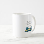 Vorwärts, gute Dinge sind vorwärts Kaffeetasse (VorderseiteRechts)