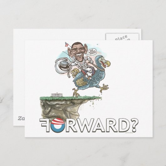 Vorwärts? Postkarte (Vorne/Hinten)