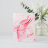 Vorwärts schauen postkarte (Stehend Vorderseite)