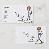 Vorwärts-Visitenkarte Visitenkarte (Vorne/Hinten)