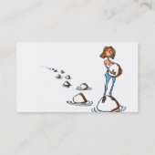 Vorwärts-Visitenkarte Visitenkarte (Rückseite)