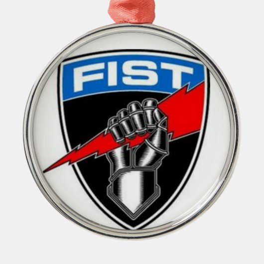 Vorwärtsbeobachter-Verzierung Ornament Aus Metall (Vorne)