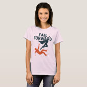 Vorwärtsdesign versagt T-Shirt (Vorne ganz)