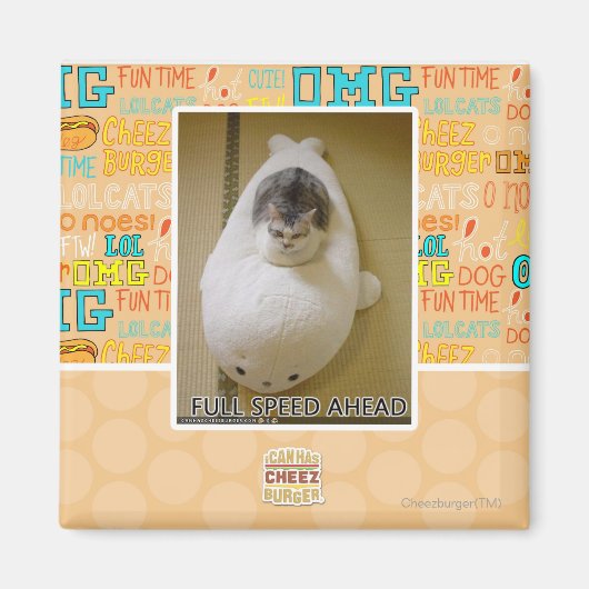 Vorwärtsfahrt mit voller Geschwindigkeit Magnet (Vorne)