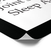 Vorwärtsgerichtete Kopfhaltung, Position, Text-Nec Poster (Ecke)