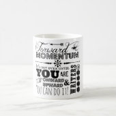 Vorwärtsimpuls-Tasse für Verfasser Kaffeetasse (Mittel)