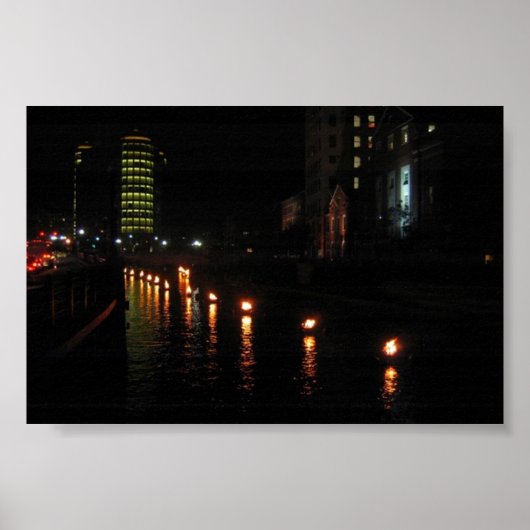 Vorwasserfeuer Poster (Vorne)