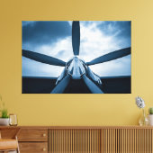 Vorwegnahme des Fluges Leinwanddruck (Insitu (Wohnzimmer))