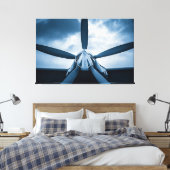 Vorwegnahme des Fluges Leinwanddruck (Insitu (Schlafzimmer))
