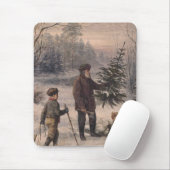 Vorweihnacht | F Kruger| Weihnachten Mousepad (Mit Mouse)
