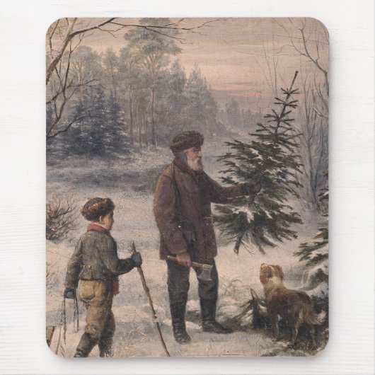 Vorweihnacht | F Kruger| Weihnachten Mousepad (Vorne)