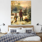 Vorweihnacht von Franz Krüger (19. Jahrhundert) Leinwanddruck (Insitu (Schlafzimmer))