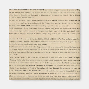 Vorwort neuer merkantiler Meeresatlas Magnet