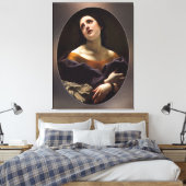 Vorwurf der Geduld von Carlo Dolci Leinwanddruck (Insitu (Schlafzimmer))