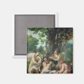 Vorwurf der Gewürze, 1529-30 Magnet (Vorderseite/Rückseite)