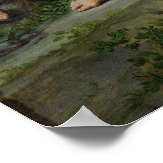 Vorwurf der Gewürze, 1529-30 Poster (Ecke)