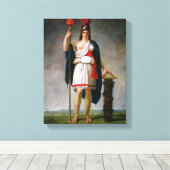 Vorwurf der Republik Leinwanddruck (Insitu (Holzboden))