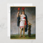 Vorwurf der Republik Postkarte (Vorne/Hinten)