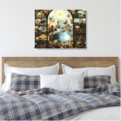 Vorwurf der Schaffung des Kosmos Leinwanddruck (Insitu (Schlafzimmer))