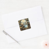 Vorwurf der Schaffung des Kosmos Quadratischer Aufkleber (Umschlag)