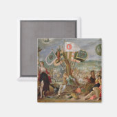 Vorwurf der türkischen Kriege Magnet (Vorderseite/Rückseite)