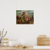 Vorwurf der türkischen Kriege Poster (Küche)