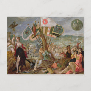 Vorwurf der türkischen Kriege Postkarte