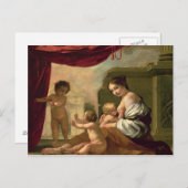 Vorwurf der Wohltätigkeit Postkarte (Vorne/Hinten)