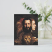 Vorwurf der Zurückhaltung Postkarte (Stehend Vorderseite)