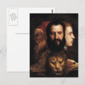 Vorwurf der Zurückhaltung Postkarte (Vorne/Hinten)