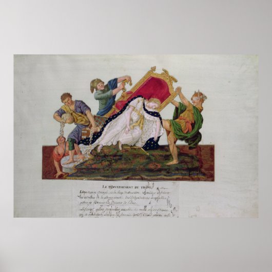 Vorwurf des Thronumsturzes Poster (Vorne)