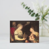 Vorwurf des Verheirateten Lebens Postkarte (Stehend Vorderseite)