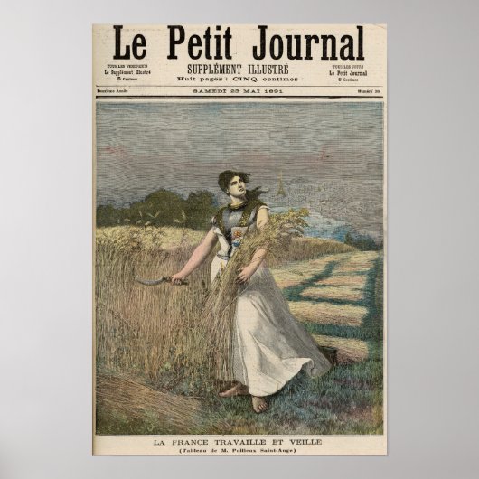 Vorwurf Frankreichs Poster (Vorne)