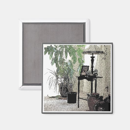 Vorzimmer Magnet (Vorderseite/Rückseite)