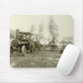 Vorzugkraft-Motor der dreschmaschine-Co. Mousepad (Mit Mouse)