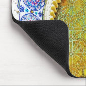 Vorzüglich ausführliche marokkanische Muster-Tür Mousepad (Ecke)