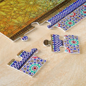 Vorzüglich ausführliche marokkanische Muster-Tür Puzzle (Seite)
